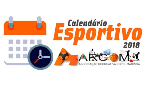 Calendário Esportivo ARCOM 2018